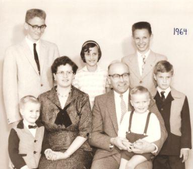 Moerman family in 1964